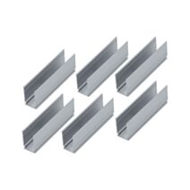 Clips fixation ruban LED alu 5cm - PAULMANN
