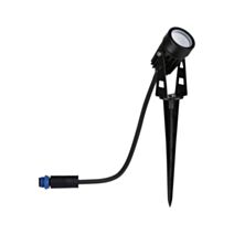Spot à Piquer Extérieur Plug&Shine 3,5W IP65 3000K Noir