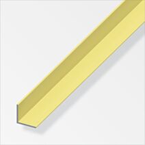 CORNIERE 10X10X1 ALU LAITON 1M