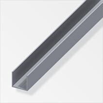 Profilé combitech u carré pvc 15,5 x 15,5 mm l. 1 m