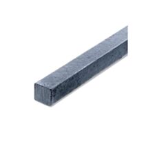 Profilé carré plein acier laminé 10 x 10 mm L. 2 m