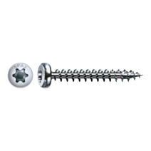 Vis tête ronde zinguée 5x20mm x10 - SPAX