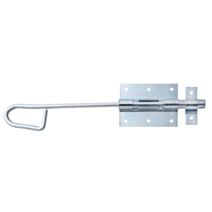 Verrou baïonnette + gâche attachée Ø13,5mm 6,7x30cm - ALBERTS