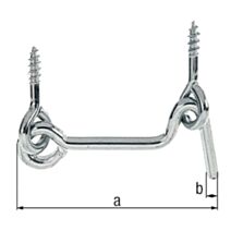 Croch.c/vent+anneau zingué à bét. 50xØ3