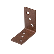 Équerre rouille Duravis® 40x40x20mm - ALBERTS