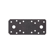 Platine noir diamant Duravis® 133x55mm - ALBERTS