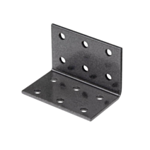 Équerre noir diamant Duravis® 40x40x60mm - ALBERTS