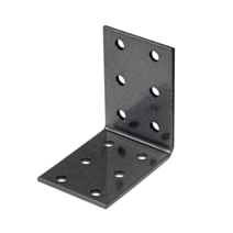 Équerre noir diamant Duravis® 60x60x40mm - ALBERTS