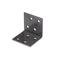 Équerre noir diamant Duravis® 40x40x40mm - ALBERTS