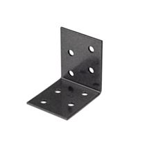 Équerre noir diamant Duravis® 50x50x40mm - ALBERTS