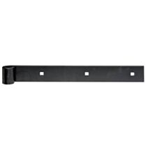 Penture bout droit Ø14mm 3,5x30cm noir - ALBERTS