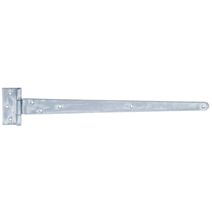 Penture anglaise + trous de vis fraisés Ø6mm 4,6x49,5cm - ALBERTS