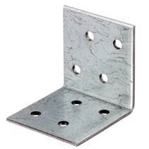 Équerre d'assemblage 40x40x2mm Ø5mm 8 trous - ALBERTS