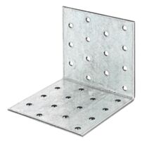 Équerre multi-trous 80x80x2,5mm Ø5mm 28 trous - ALBERTS