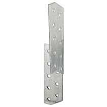 Équerre renvoyée 32x170x2mm Ø5mm 20 trous - ALBERTS