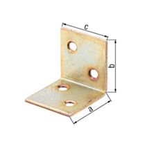 Équerre large bichro 30x30x30