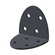 Équerre d'assemblage Ovado 40x50x2mm Ø4,5mm 8 trous - ALBERTS