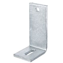 Équerre réglable fixation béton 60x150x8mm Ø14mm - ALBERTS