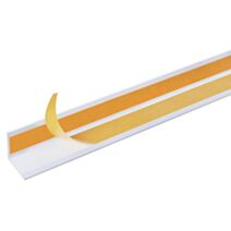Cornière adhésive PVC 25x25mm - ALBERTS
