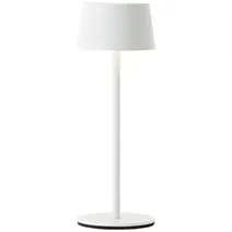 Lampe LED à poser rechargeable Jona blanche