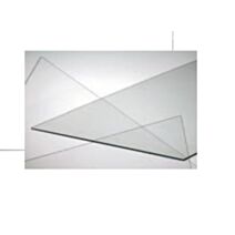 Plaques planes transparentes gamme standard 200x100 cm +/- 2,5 mm - PLASTI-BAT