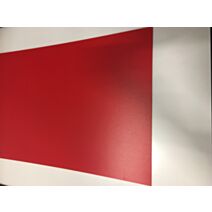 Plaque plane pvc rouge opaque 100 x 100 cm +/- 3mm