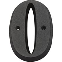 chiffre zamak noir 0 - NOVAP