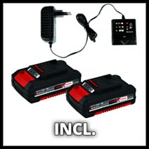 Perceuse-visseuse TE-CD 18V + 2 batteries 2Ah - EINHELL