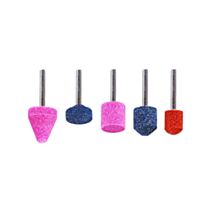 5 meules sur tige queue ronde ø 3 mm - WOLFCRAFT
