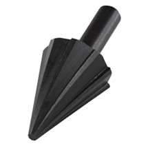 Fraise d’ébavurage Ø6-24mm emmanchement rond noir 15x3cm - WOLFCRAFT