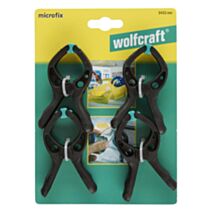 4 pinces à ressort 'micro-fix' - WOLFCRAFT