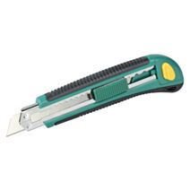 Cutter lame sécable avec chargeur de lames en acier + 3 lames - WOLFCRAFT