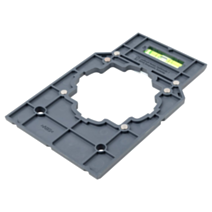 Gabarit de marquage et de positionnement plastique gris - WOLFCRAFT
