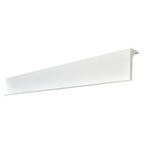 Moulure ruban led Selma polystyrène 2 m blanc - DECOSA