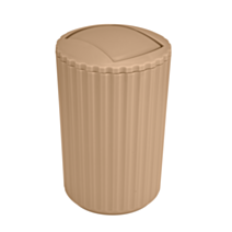 Poubelle salle de bain Minas beige 3L - ALLSTAR