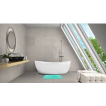 Tapis de bain Zen 40x60cm vert - ALL STAR