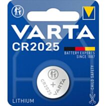 Pile cr 2025 (3v) blister x1