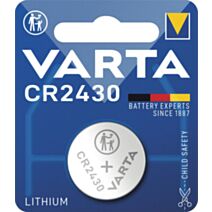 Pile lithium CR2430 3V - VARTA