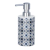 Distributeur de savon Murcia céramique bleu - WENKO