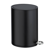 Poubelle salle de bain à pédale Monza Easy-Close noir 3L