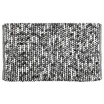 Tapis de bain urdu gris 60x90 cm