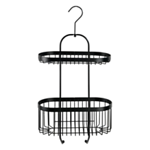 Serviteur de douche Classic Plus noir - WENKO