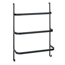 Porte-serviettes à suspendre Irpinia noire