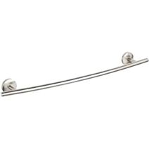 Porte-serviettes Cuba 1 barre fixe inox chromé mat - WENKO