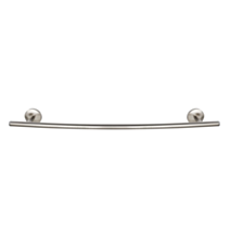 Porte-serviettes Cuba 1 barre fixe inox chromé mat - WENKO
