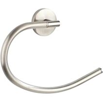 Anneau Porte-serviettes Cuba inox chromé mat - WENKO