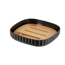 Porte savon Rotello bambou noir - WENKO