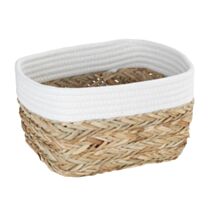 Panier de rangement Rika blanc - WENKO