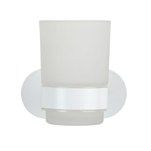 Porte-gobelet adhésif Orea blanc - WENKO