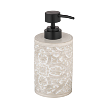 Distributeur de savon Ortezzano polyrésine/plastique gris